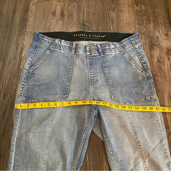 Frankie & Stella Jeans size 16 Jeaniologie skinny jeans elastic waist pull on - Picture 9 of 10